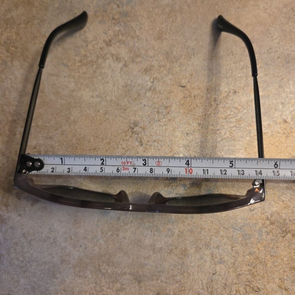 DIFF Hailey Sunglasses Gray Tortoise Shell Square… - image 6